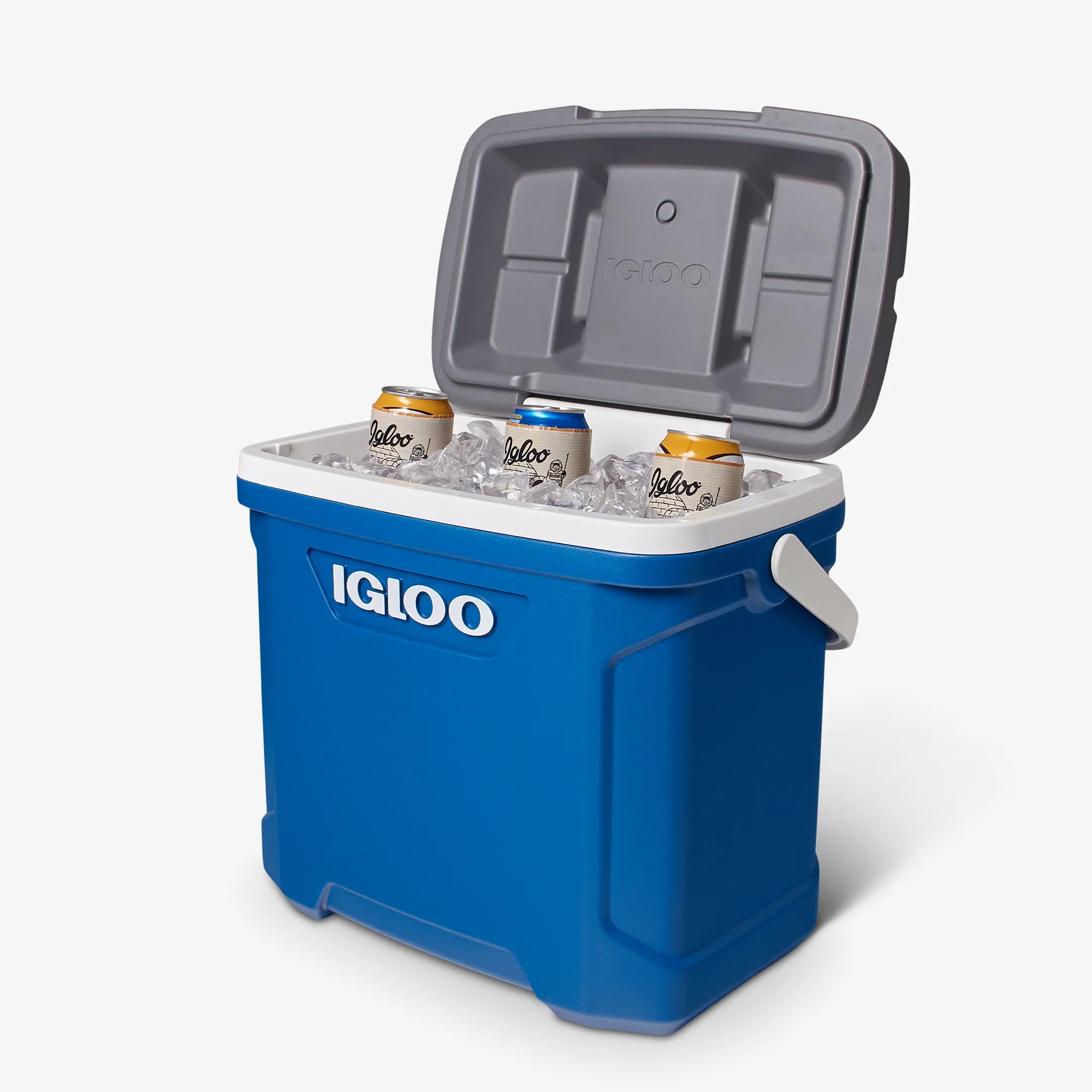 Igloo Large Cooler Insulated Cooler Durable Cooler Latitude 30 Qt Cooler - Image 4