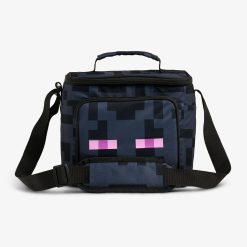Igloo Portable Cooler Durable Cooler Minecraft Enderman Square Lunch Cooler Bag