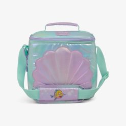 Igloo Portable Cooler Collectible Gift for Fans Cooler Disney The Little Mermaid Seashell Square Lunch Cooler Bag
