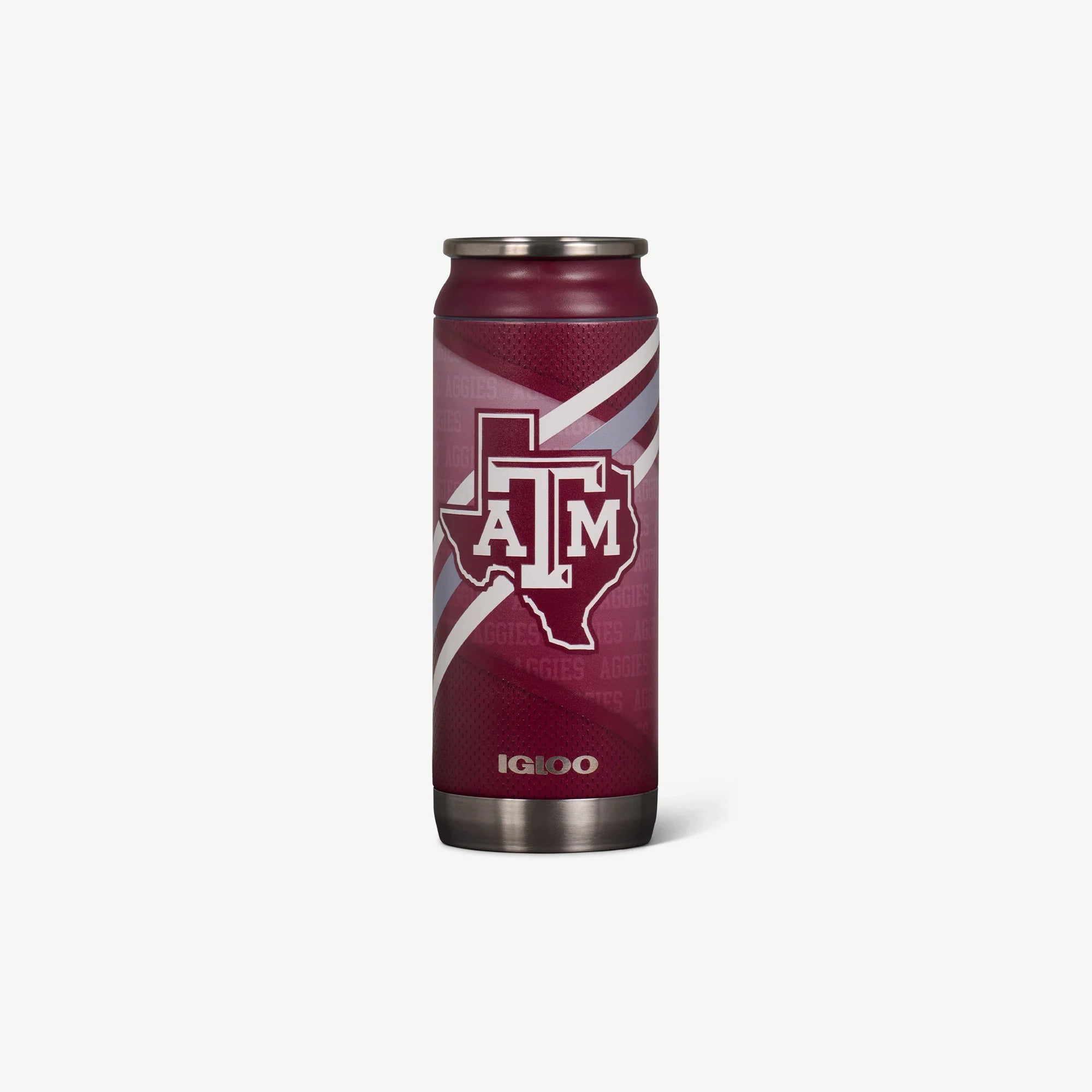 Igloo Insulated Cooler Durable Cooler Texas A&M University? 16 Oz Can