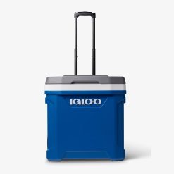 Igloo Large Cooler Insulated Cooler Durable Cooler Latitude 60 Qt Roller Cooler
