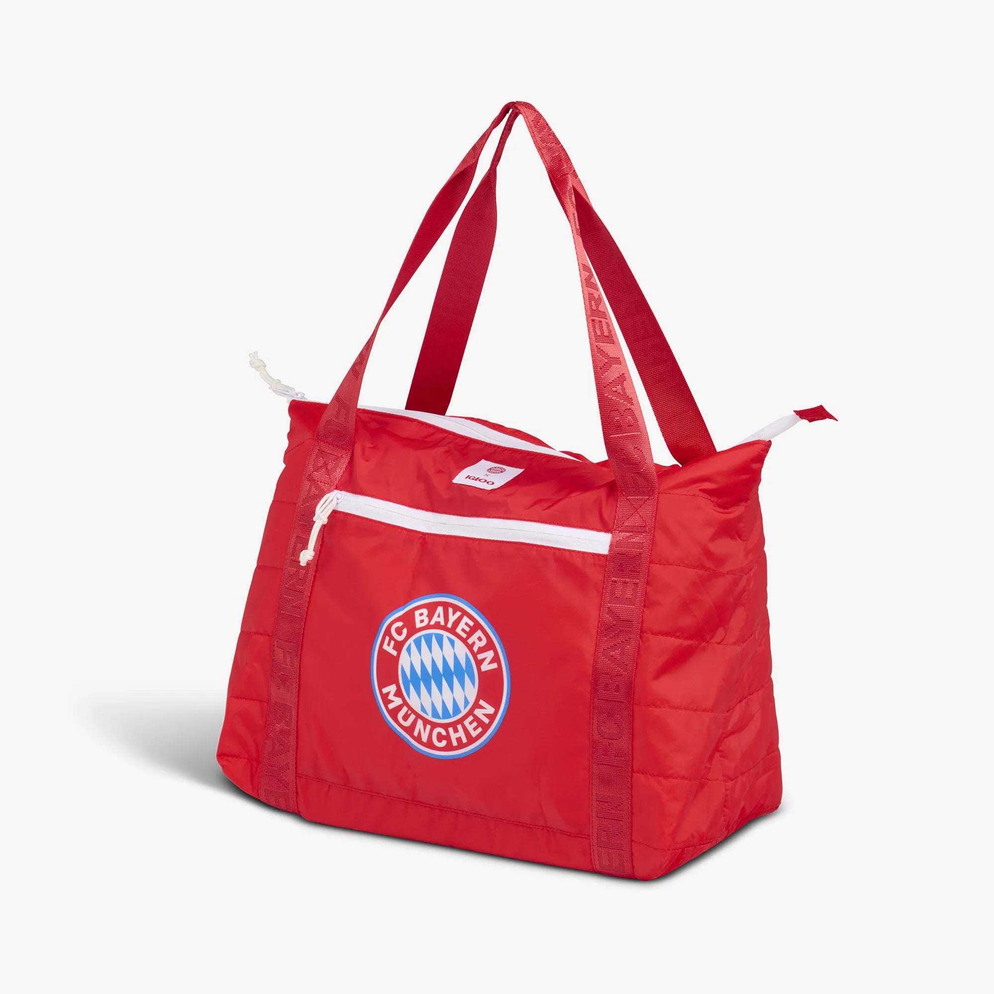 Igloo Insulated Cooler Durable Cooler FC Bayern M??1nchen Packable Puffer 20-Can Cooler Bag - Image 3