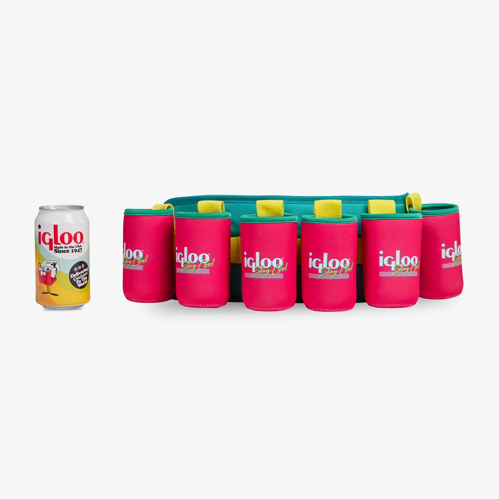 Igloo Insulated Cooler Durable Cooler Retro Beerdolier - Image 6
