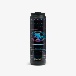 Igloo Travel Durable Cooler NFL Neon San Francisco 49ers 20 Oz Flip Flip'n'Sip Sip Tumbler