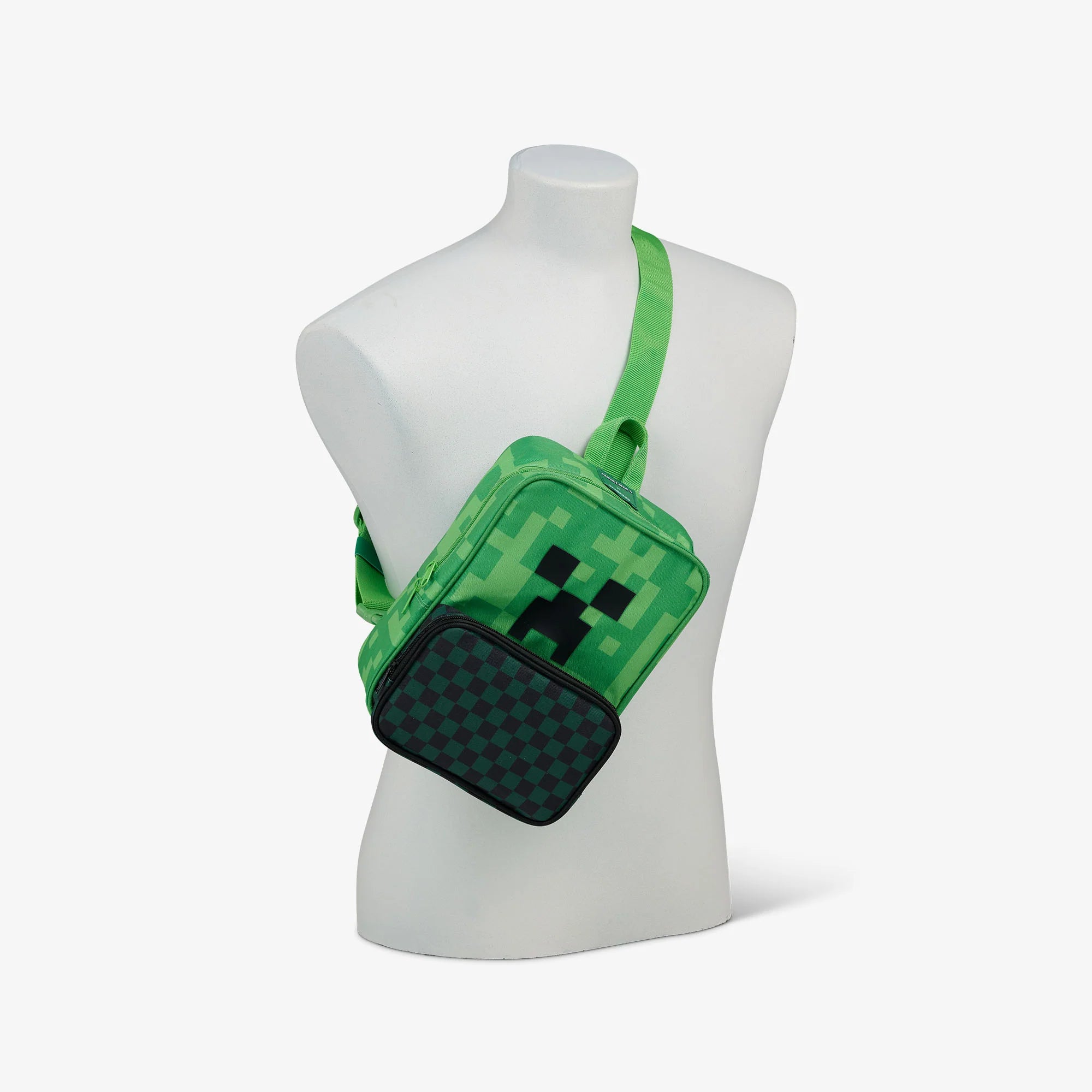 Igloo Insulated Cooler Durable Cooler Minecraft Creeper 8-Can Crossbody Cooler - Image 3