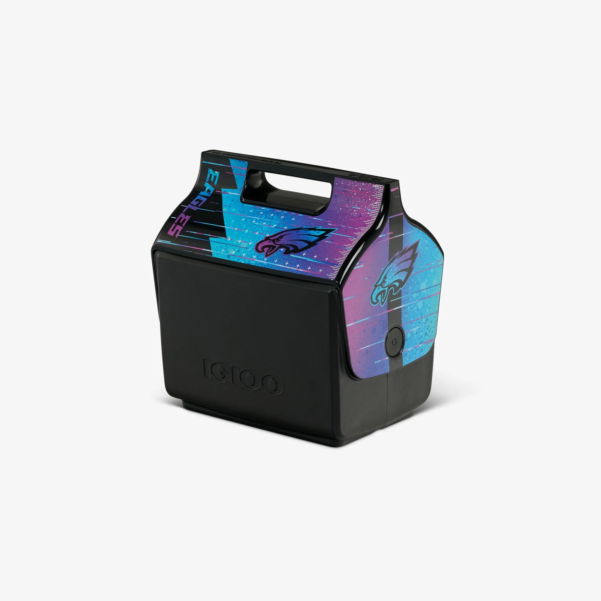 Igloo Personal Cooler Insulated Cooler Durable Cooler NFL Neon Philadelphia Eagles Little Playmate? 7 Qt Cooler - Image 2