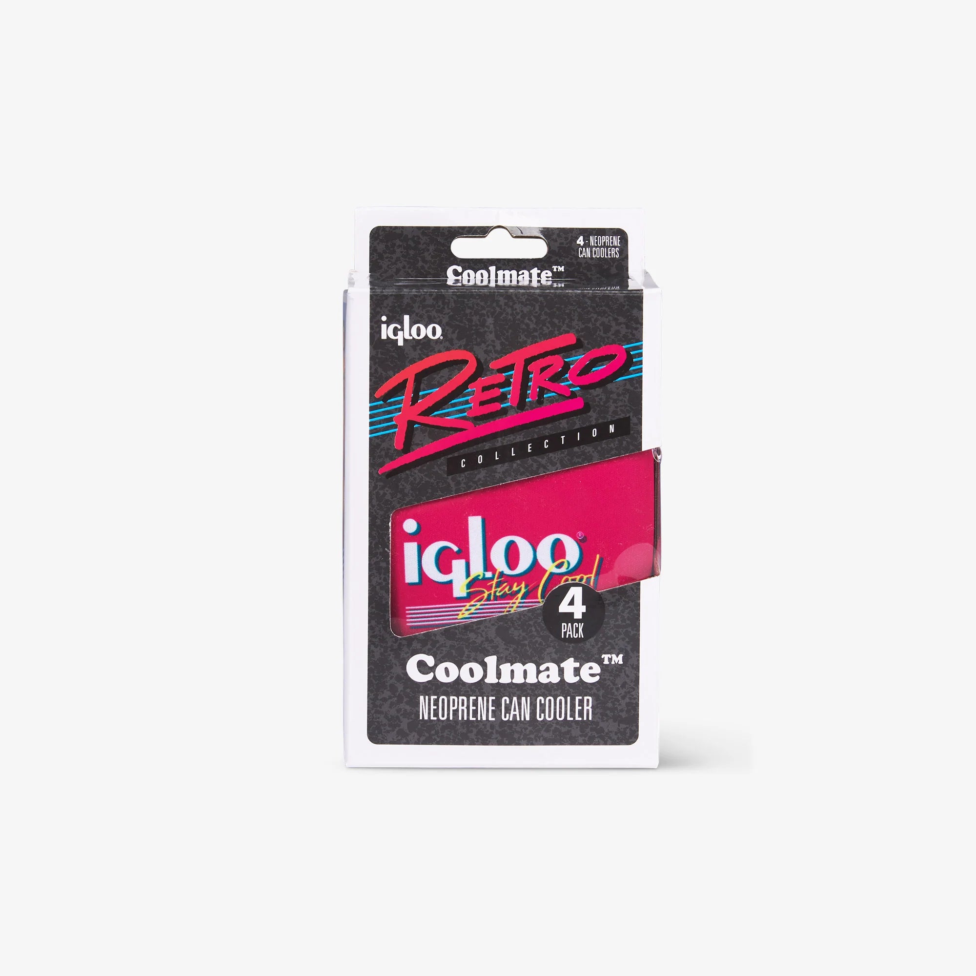 Igloo Insulated Cooler Durable Cooler Retro Soft Coolmate? 4-Pack - Image 5