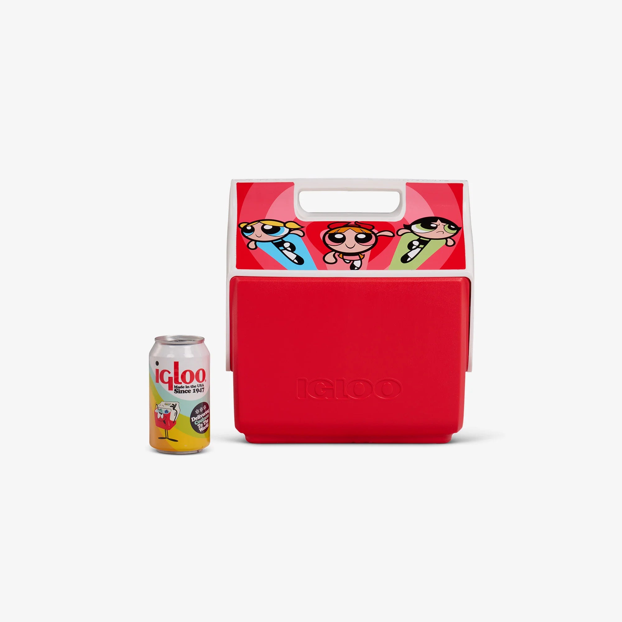 Igloo Personal Cooler Insulated Cooler Durable Cooler Powerpuff Girls Little Playmate 7 Qt Cooler - Image 5