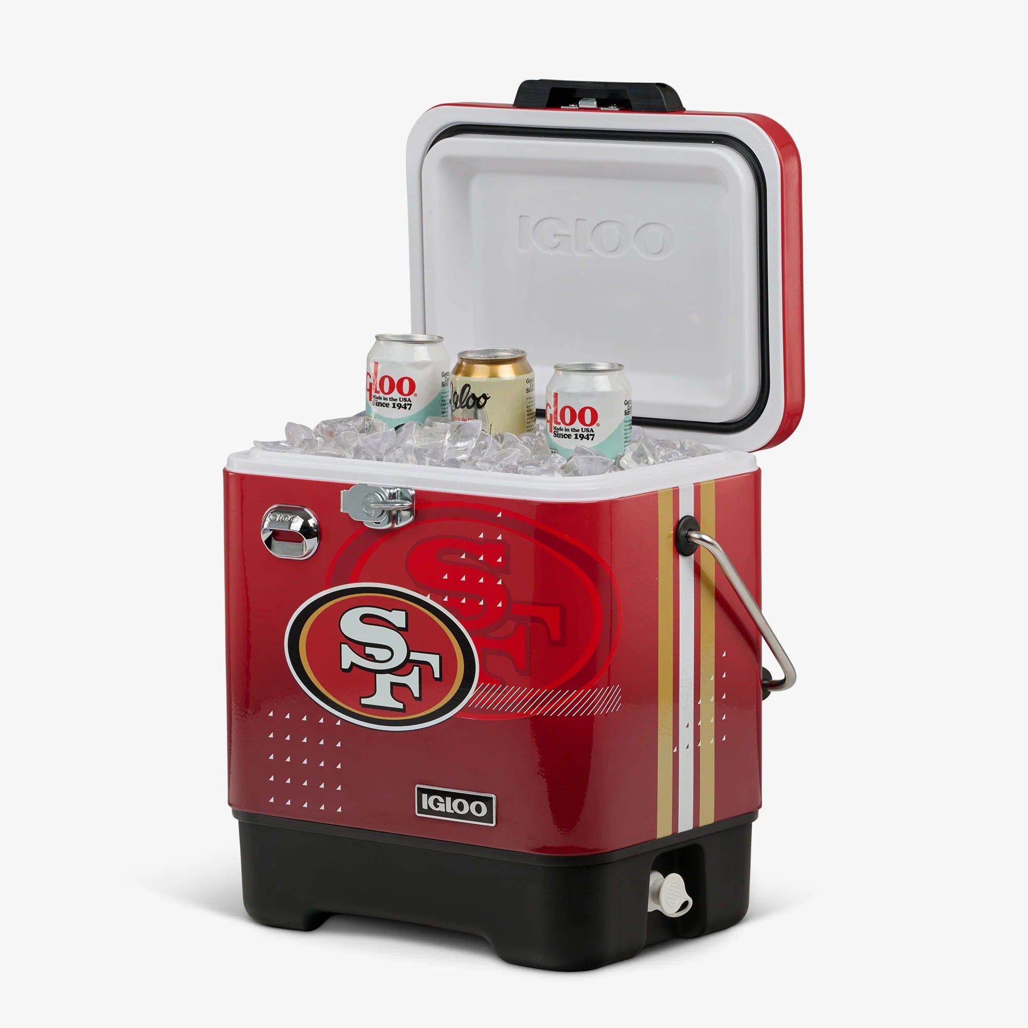 Igloo Large Cooler Insulated Cooler Durable Cooler NFL Legacy 20 Qt Cooler - Image 12