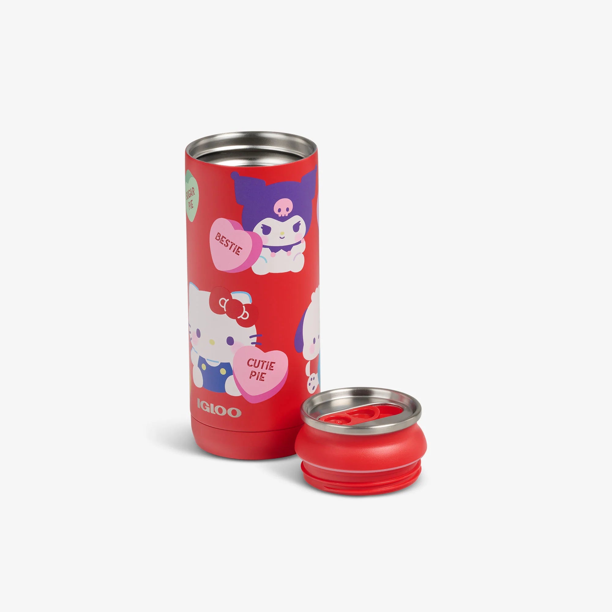 Igloo Insulated Cooler Durable Cooler Hello Kitty? and Friends x Sweethearts? Candies 16 Oz Can - Image 3