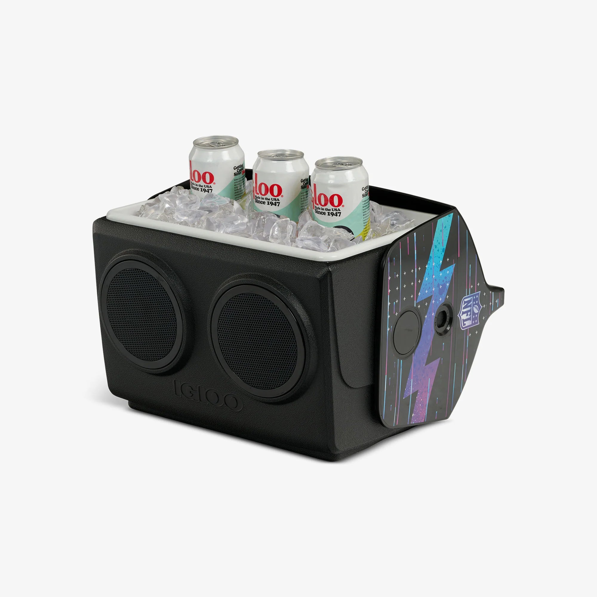 Igloo Insulated Cooler Durable Cooler NFL Neon San Francisco 49ers KoolTunes™ - Image 4