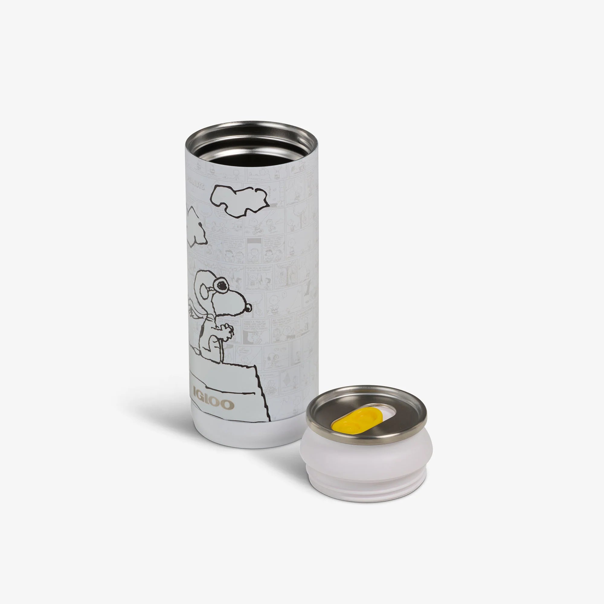 Igloo Insulated Cooler Durable Cooler Peanuts 75th Anniversary 16 Oz Can - Image 3