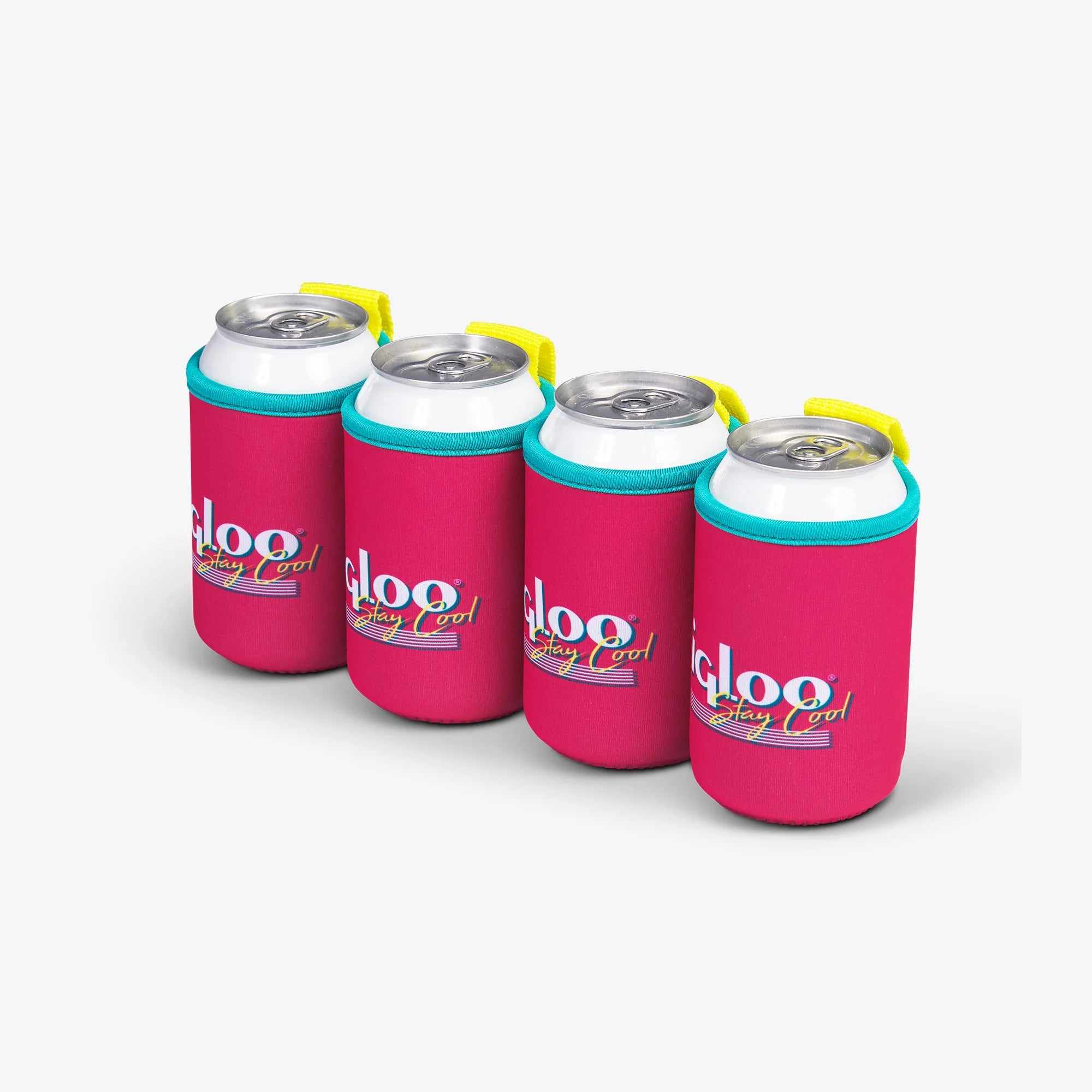 Igloo Insulated Cooler Durable Cooler Retro Soft Coolmate? 4-Pack