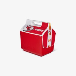 Alternative view of Igloo Personal Cooler Insulated Cooler Durable Cooler Kansas City Chiefs Little Playmate 7 Qt Cooler