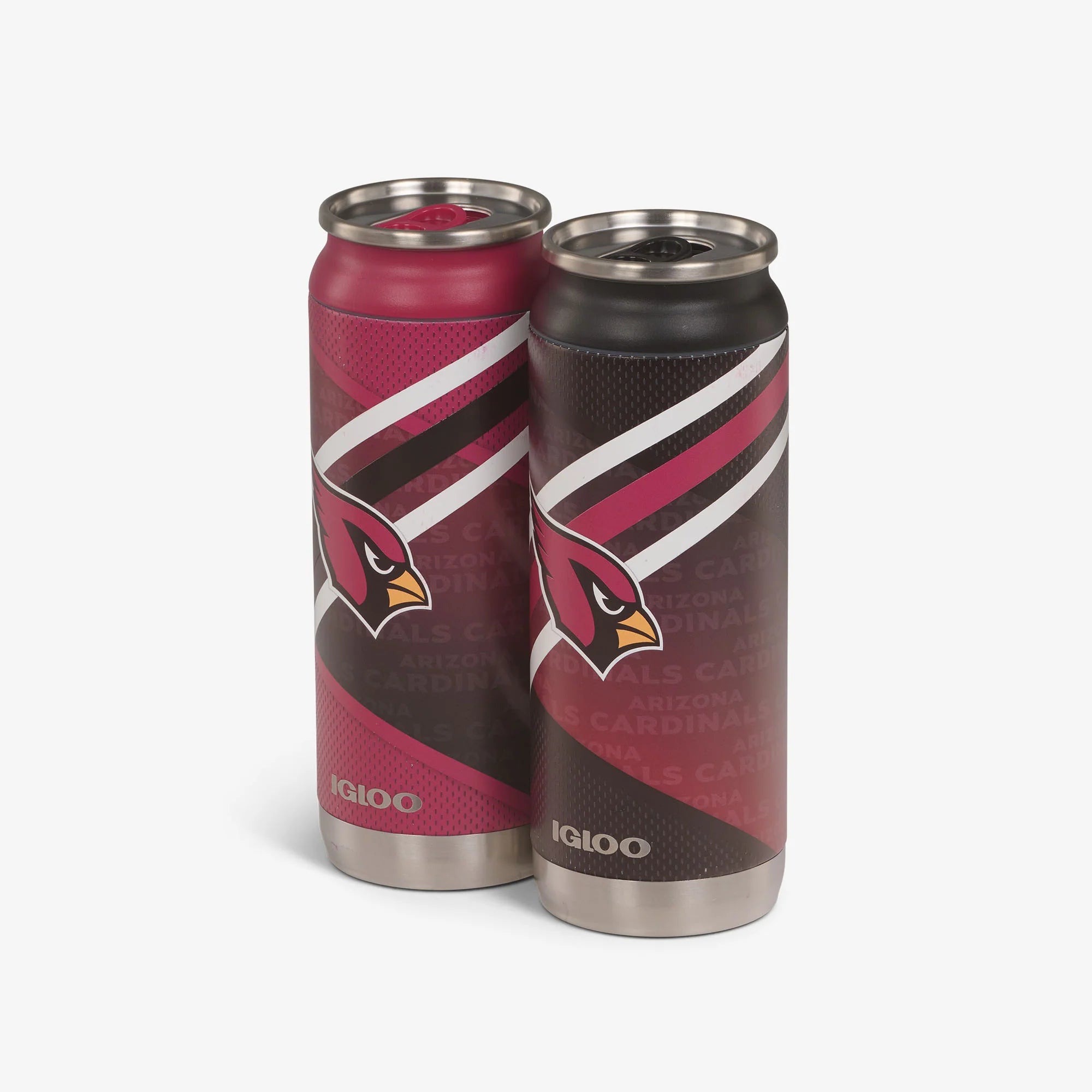 Igloo Insulated Cooler Durable Cooler Arizona Cardinals Home & Away 16 Oz Can 2-Pack - Image 2