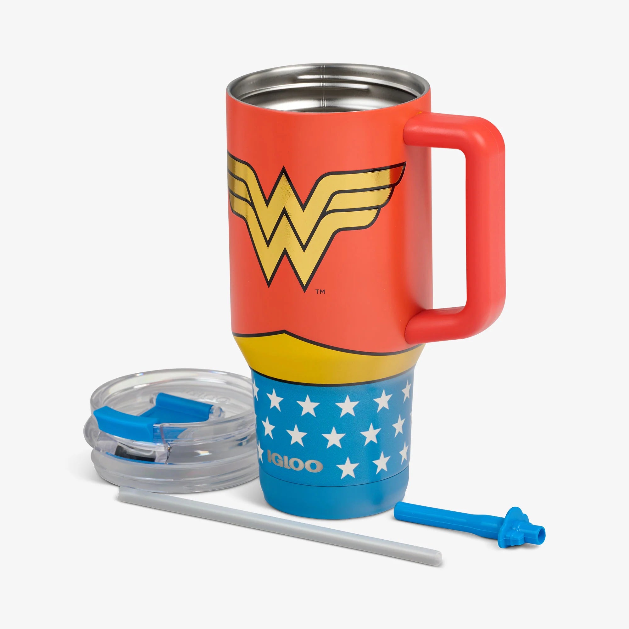 Igloo Insulated Cooler Durable Cooler DC Super Heroes Wonder Woman™ 32 Oz Travel Mug - Image 5