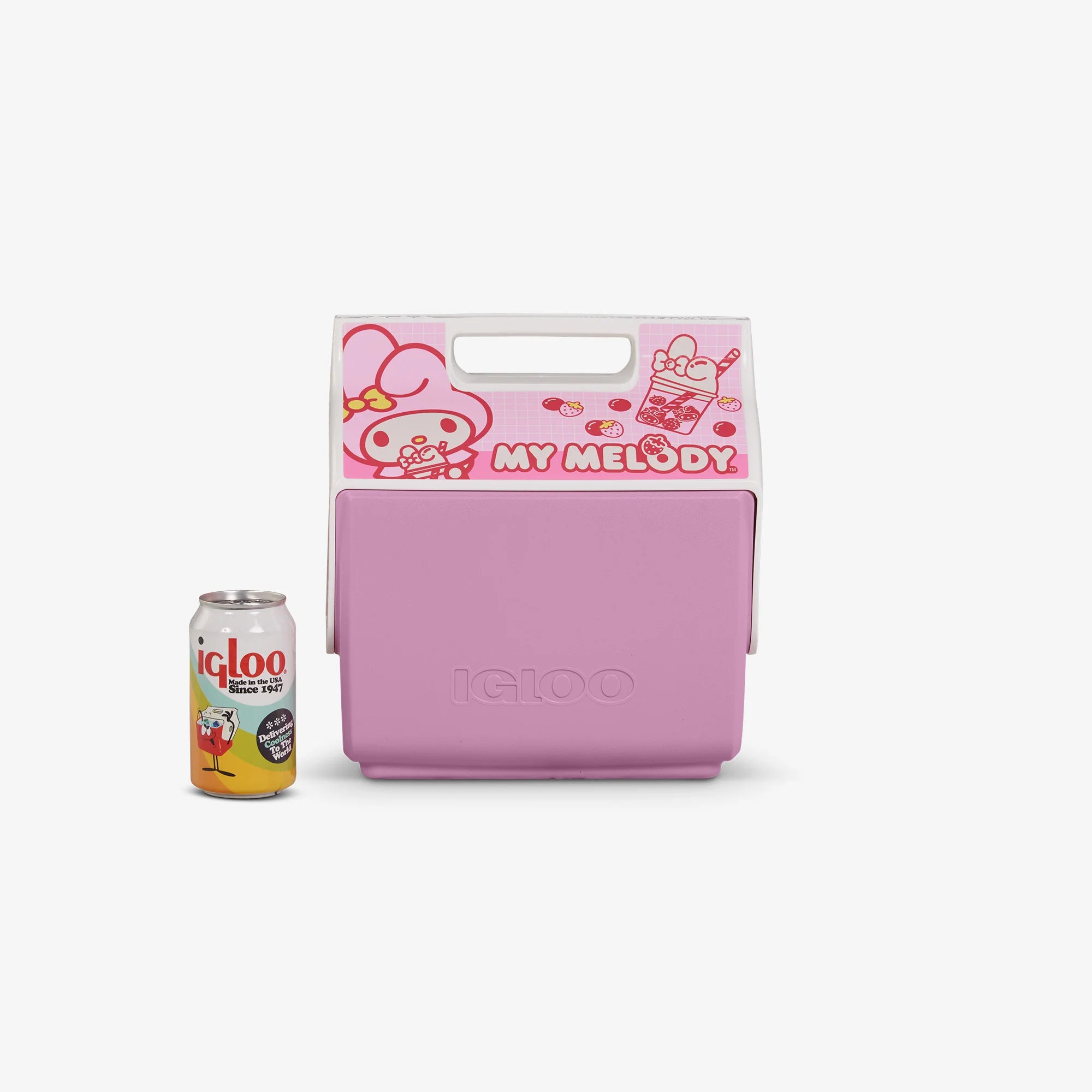 Igloo Personal Cooler Insulated Cooler Durable Cooler My Melody? and Kuromi? Little Playmate 7 Qt Cooler - Image 5