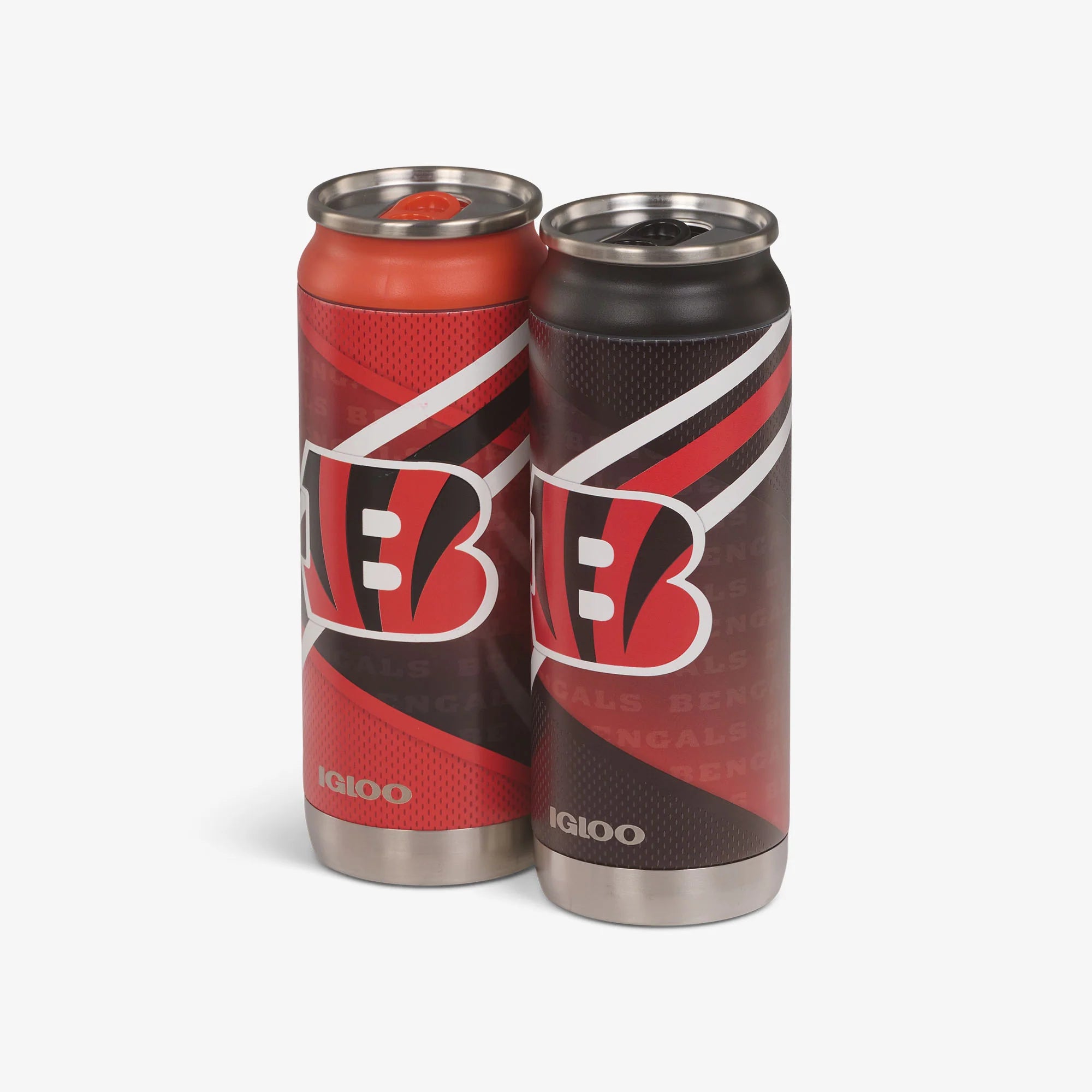 Igloo Insulated Cooler Durable Cooler Cincinnati Bengals Home & Away 16 Oz Can 2-Pack - Image 2