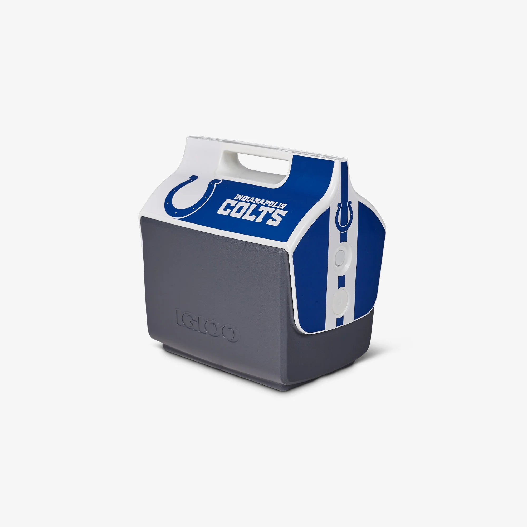 Igloo Personal Cooler Insulated Cooler Durable Cooler Indianapolis Colts Little Playmate 7 Qt Cooler - Image 2