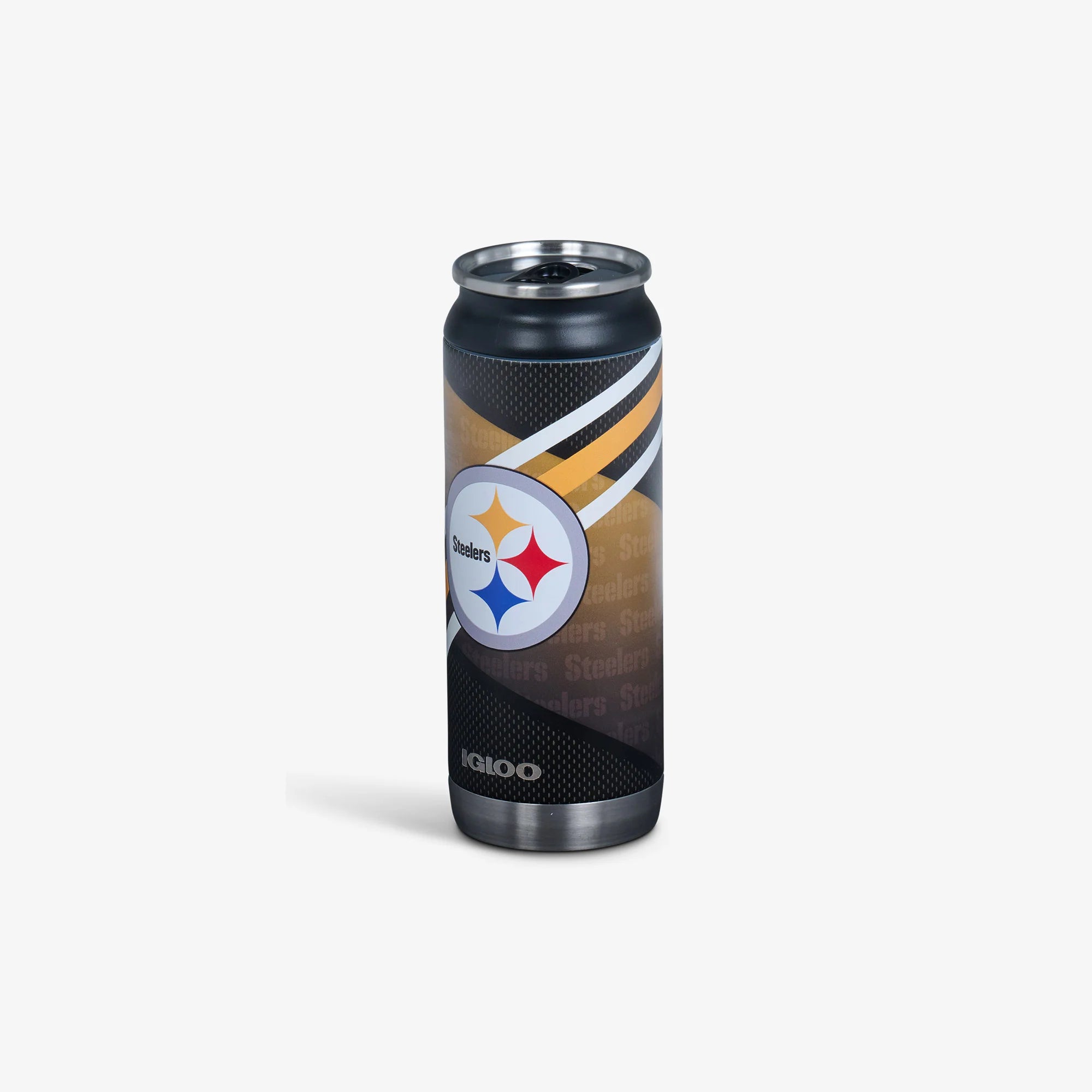 Igloo Insulated Cooler Durable Cooler Pittsburgh Steelers 16 Oz Can - Image 2