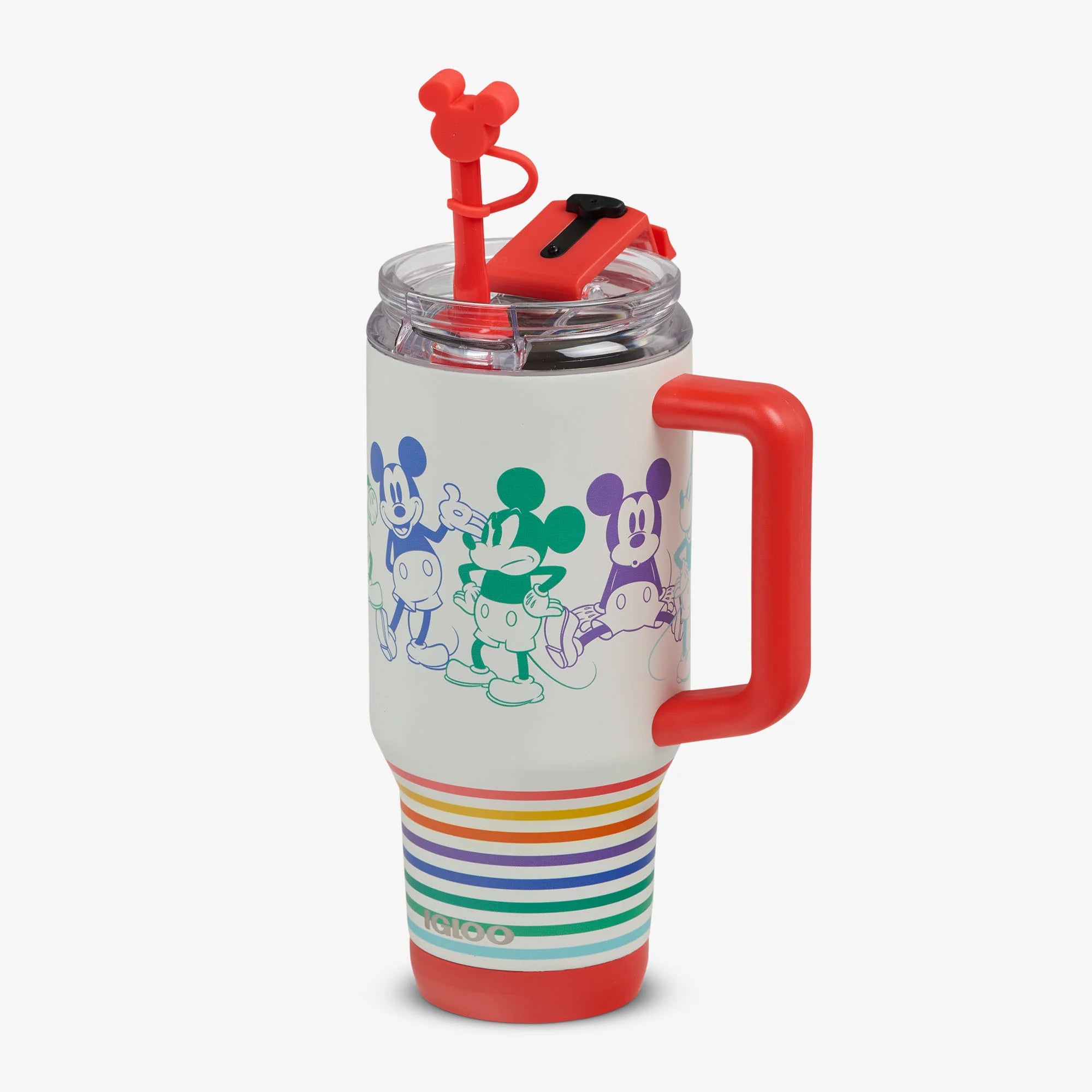 Igloo Insulated Cooler Collectible Gift for Fans Cooler Disney Mickey Mouse Stripe 32 Oz Travel Mug - Image 2
