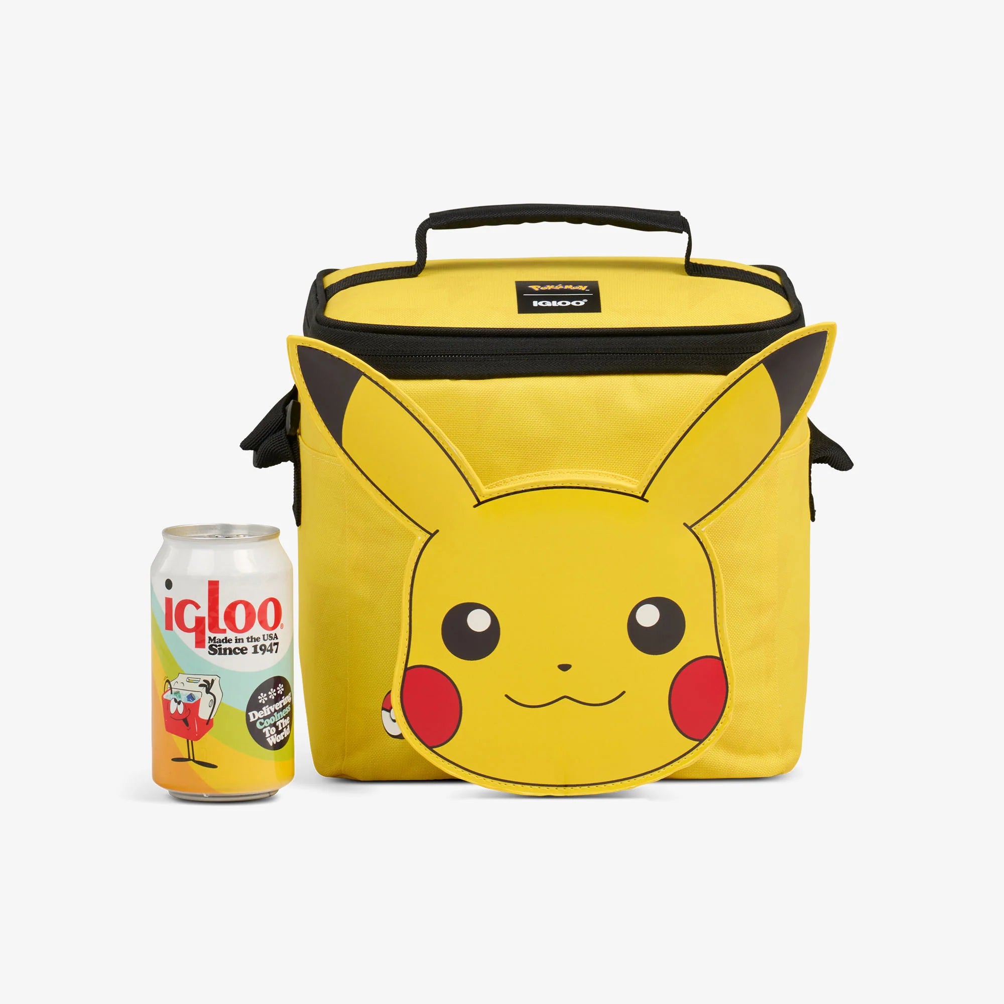 Igloo Portable Cooler Durable Cooler Pok??|mon Pikachu Square Lunch Cooler Bag - Image 7