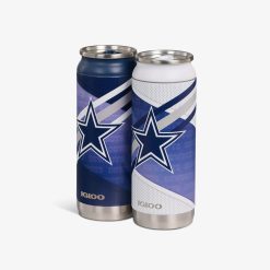 Alternative view of Igloo Insulated Cooler Durable Cooler Dallas Cowboys Home & Away 16 Oz Can 2-Pack